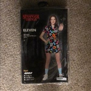 Eleven small Halloween costume